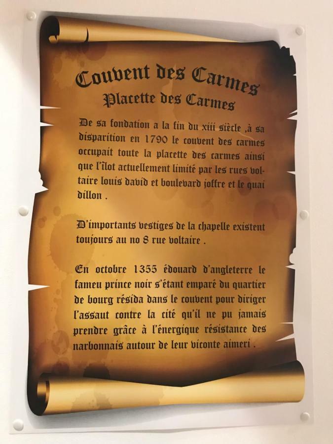 Studio Du Couvent Des Carmes Narbona Zewnętrze zdjęcie